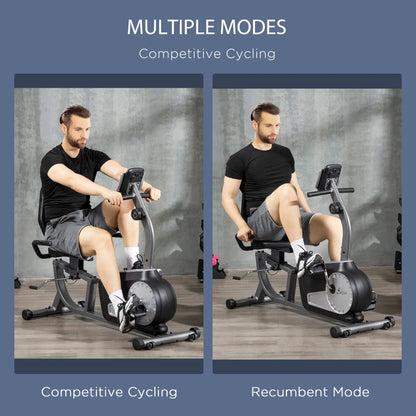 Exercise Bike, 8-Level Magnetic Resistance, LCD Display, Adjustable Seat Exercise & Stationary Bikes at Gallery Canada