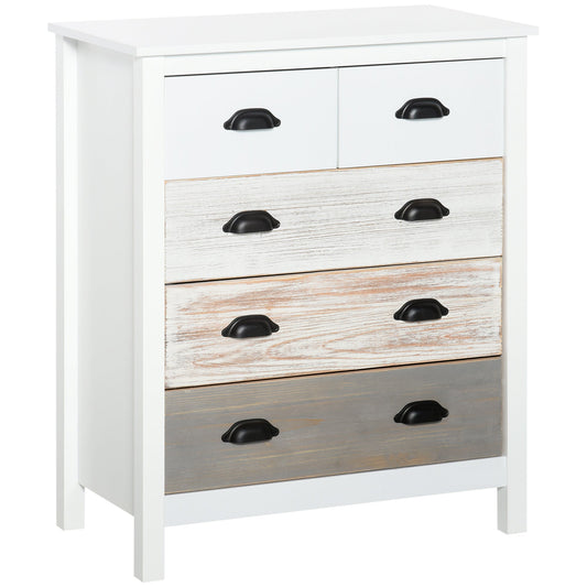 5 Drawer Dresser for Bedroom, Chest of Drawers with Table Top, Clothes Closet for Living Room, Multi-Color - Gallery Canada