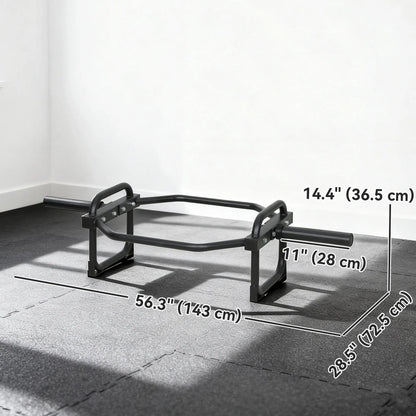 Olympic Deadlifting Bar, 2" Hex Barbell, 660 Lbs Capacity
