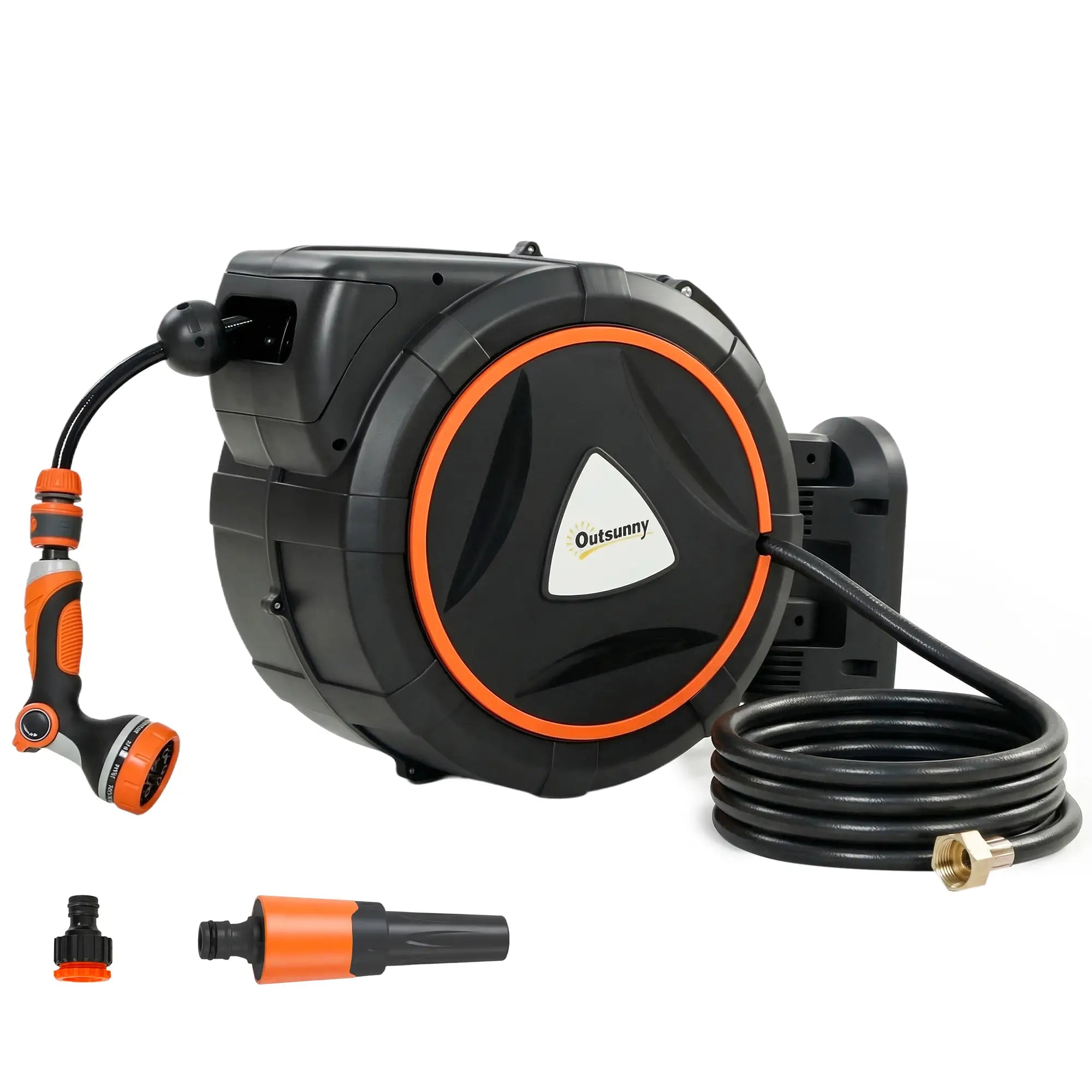 Retractable Garden Hose Reel, 1/2