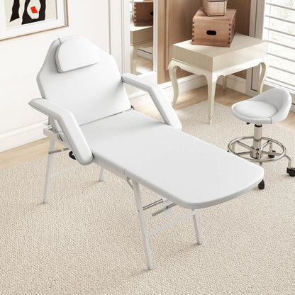 Portable Foldable Massage Table, White Portable Massage Tables at Gallery Canada