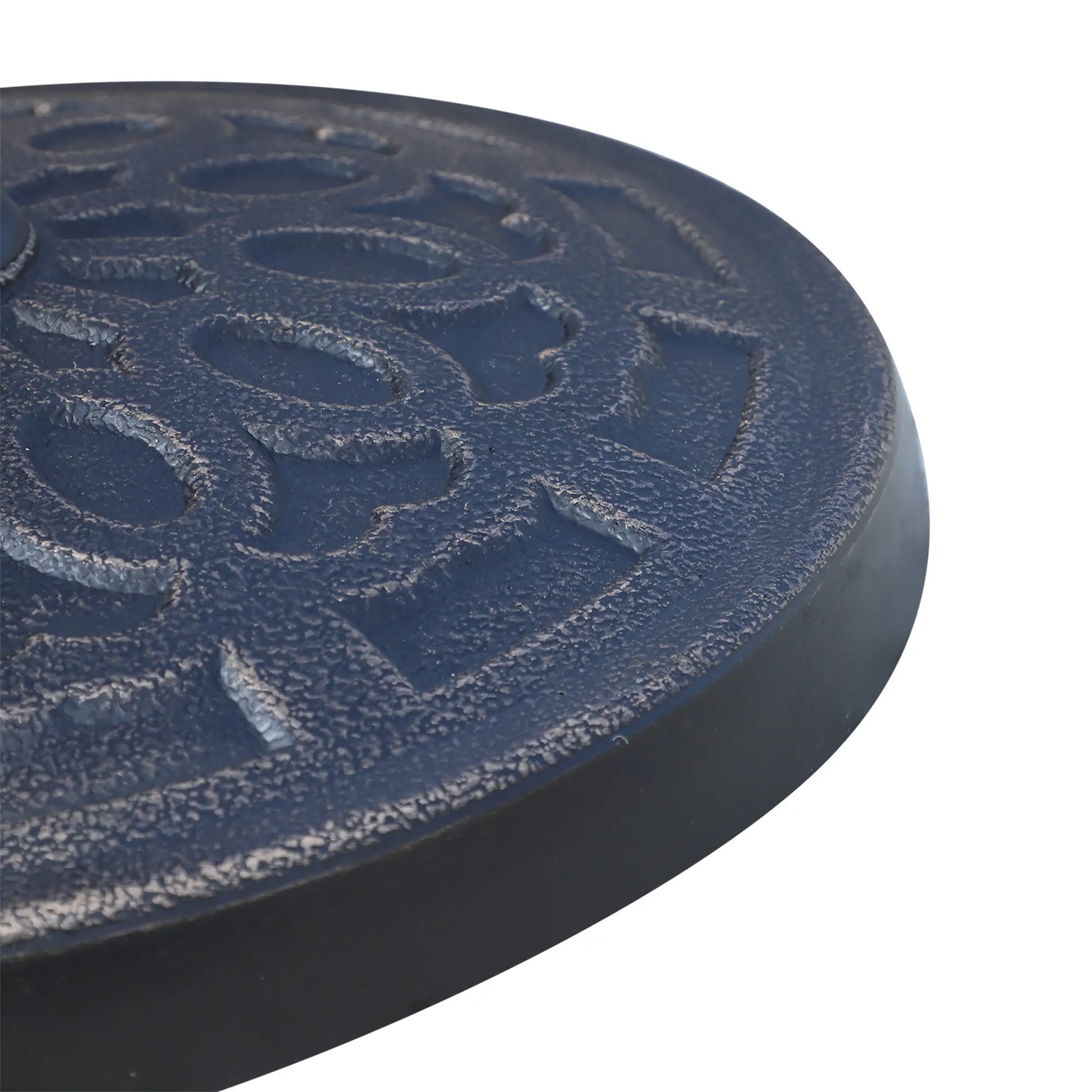 26 lbs Resin Umbrella Base, Round Market Parasol Holder, Φ1.5", Φ1.89" Pole, Bronze Umbrella Bases at Gallery Canada