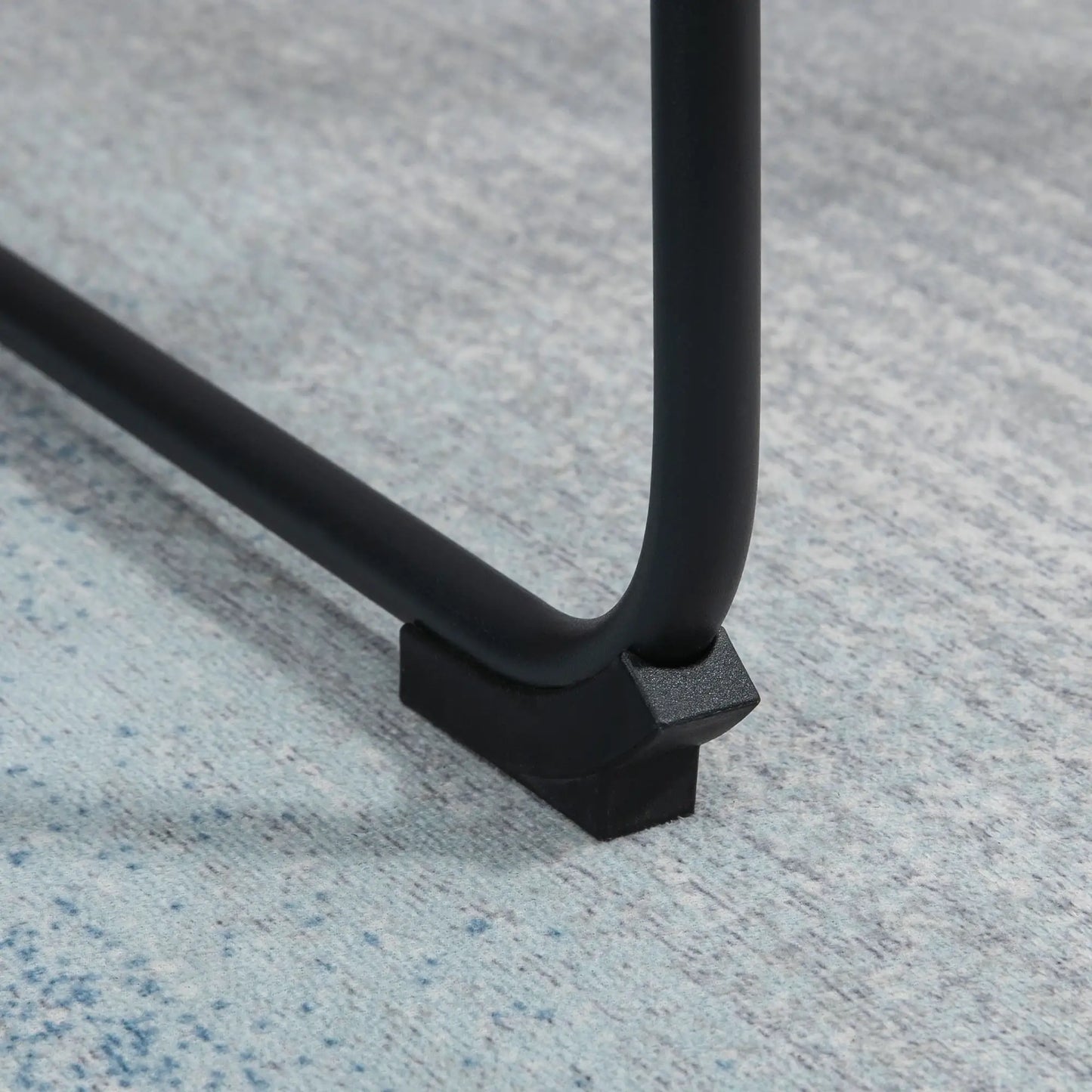 Vintage PU Leather Bar Stools, Set of 2, Counter Height, Brown Bar Stools at Gallery Canada