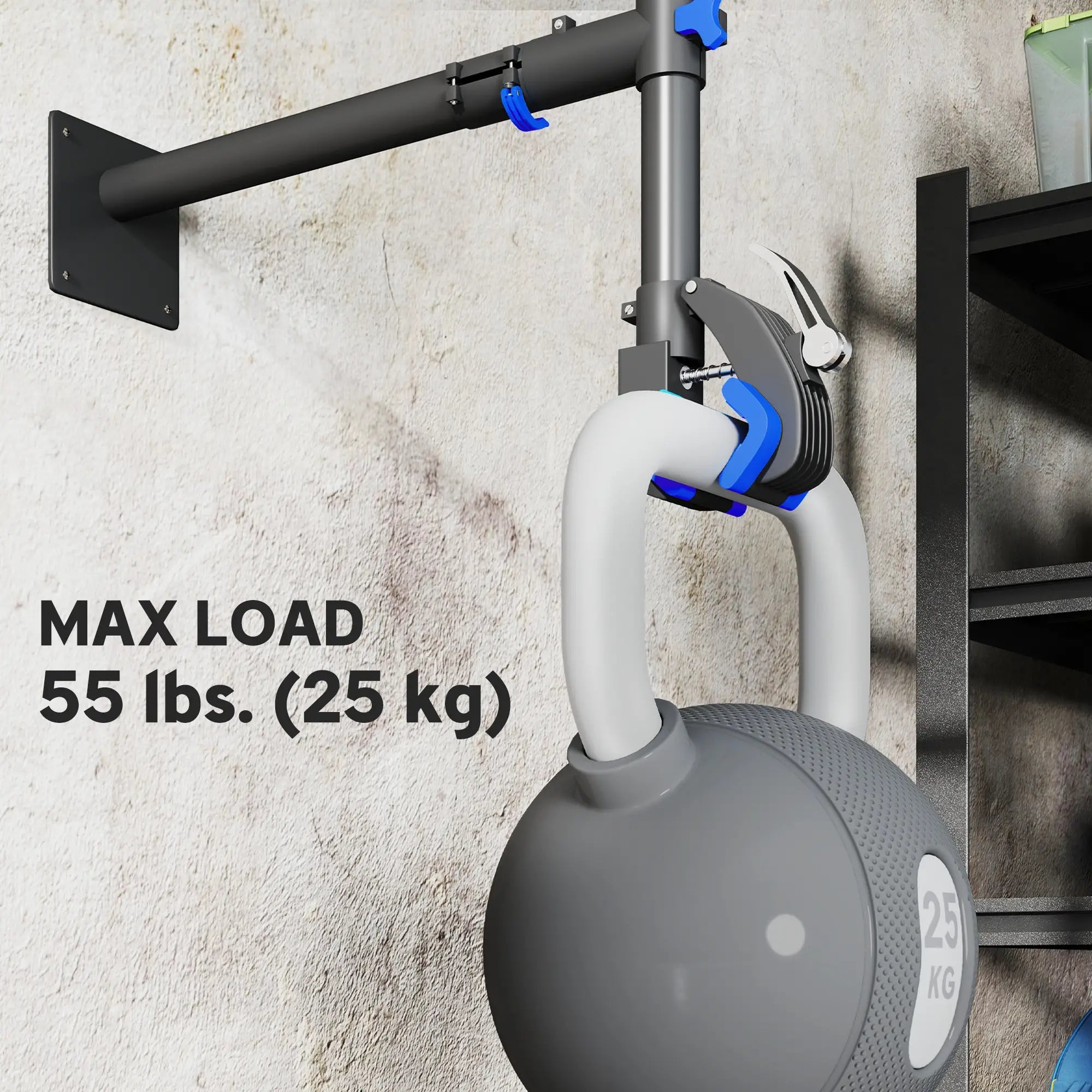 Bicycle Repair Stand, Wall Mount Rack with Adjustable Clamp Bike Repair Stands at Gallery Canada