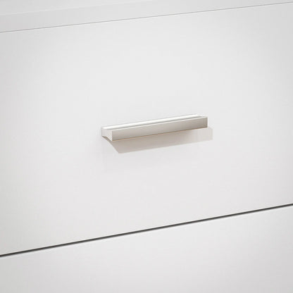 Modern Bedside Table with 2 Drawers, Nightstand, White Bedside Tables at Gallery Canada