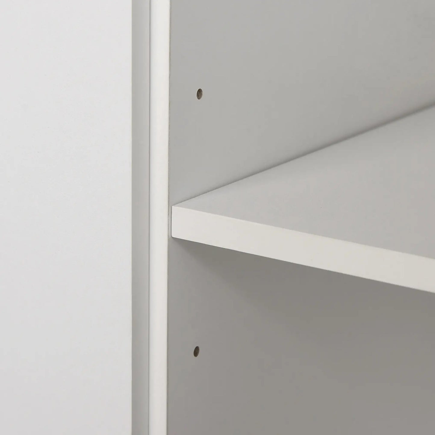 Freestanding Kitchen Buffet, Hutch Storage, 2 Door Cabinets, 3 Drawers, White Kitchen Pantry Cabinets at Gallery Canada