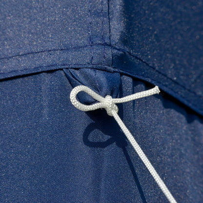 10x10ft Party Tent Canopy with Netting, Outdoor Gazebo, Blue Canopy Tents at Gallery Canada