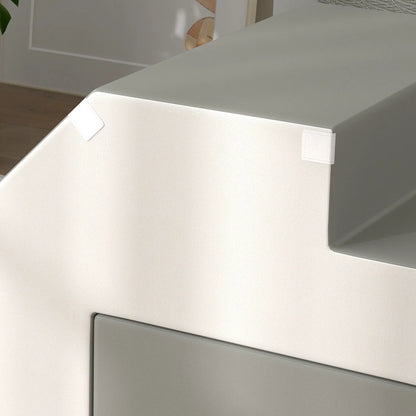 2-Piece Soft Play Kids Foam Set, for Crawl and Climb, Light Grey Kids Gym & Playmats at Gallery Canada