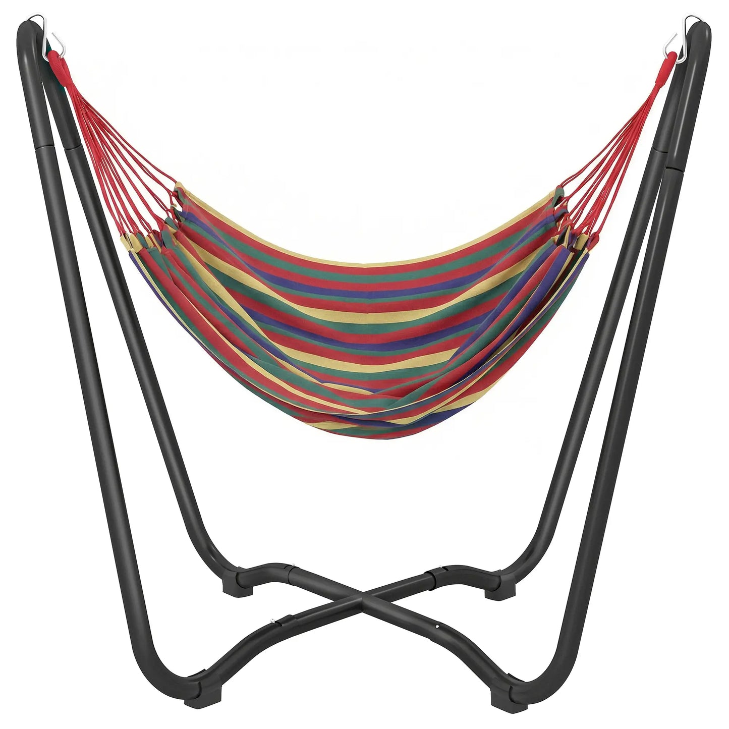 Patio Hammock With Stand, Fabric Outdoor Bed, Multi-Colored Hammocks with Stand at Gallery Canada