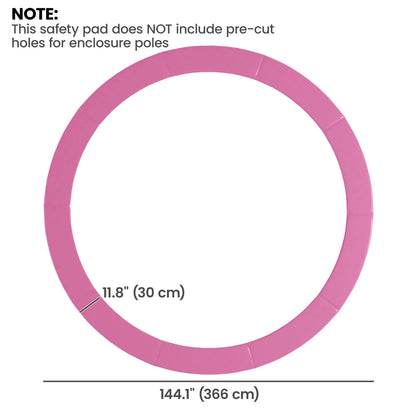 12FT Trampoline Spring Cover, Waterproof, Tear-Resistant, Pink Trampolines at Gallery Canada