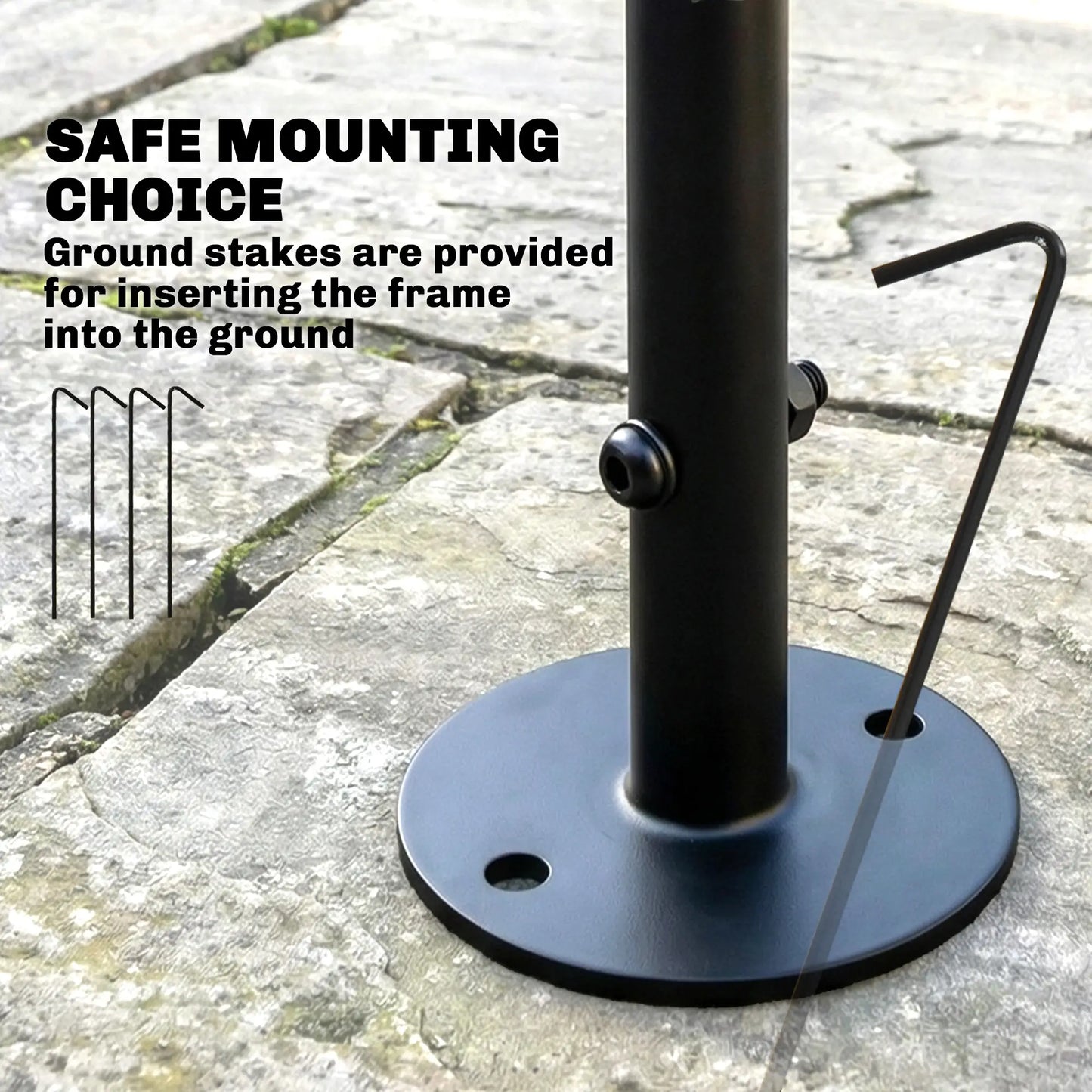 8 ft Garden Arch, Outdoor Trellis Arbor, Black Garden Arches at Gallery Canada