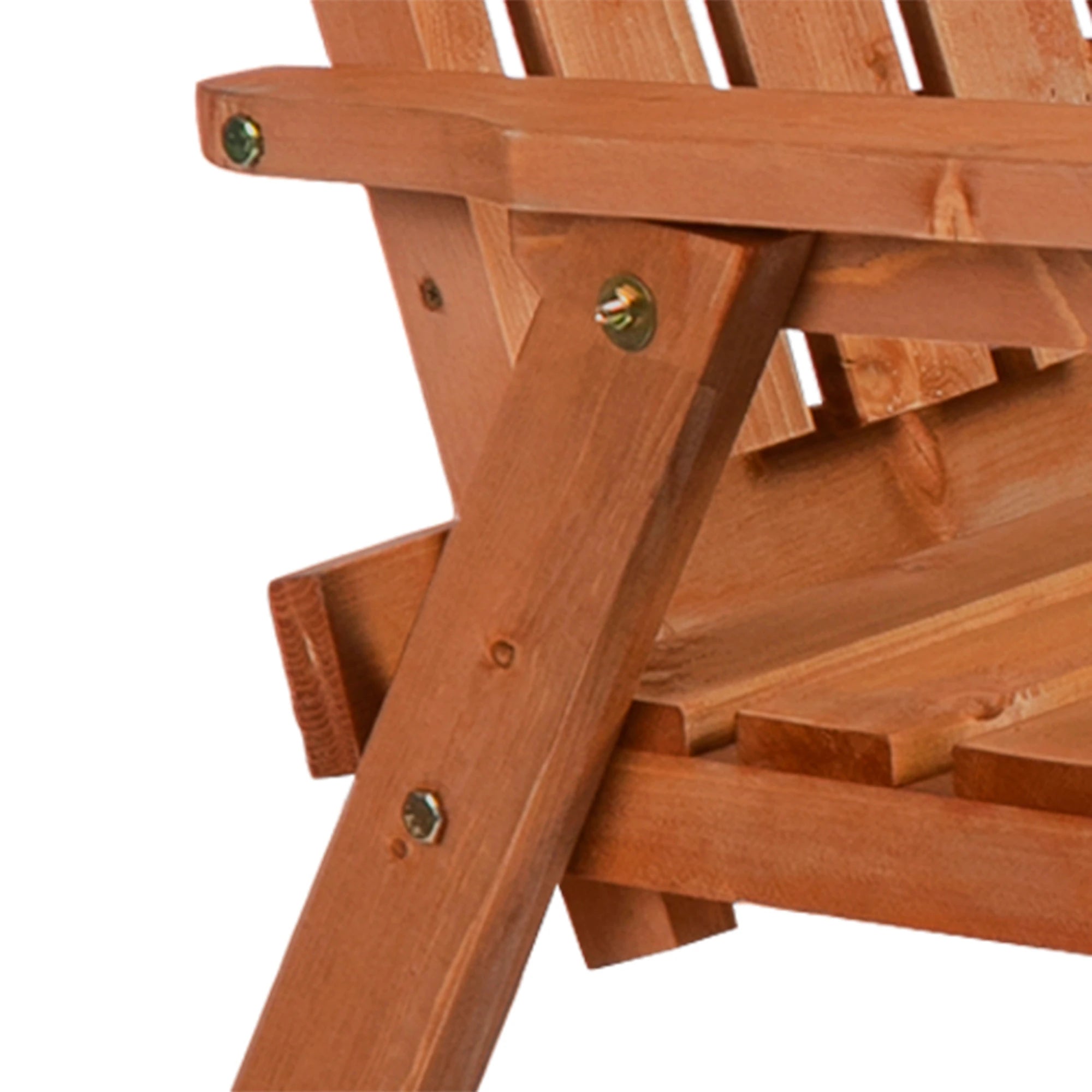 2-Person Garden Bench with Table, Umbrella Hole, Wooden Slat Design, Orange Outdoor Benches at Gallery Canada