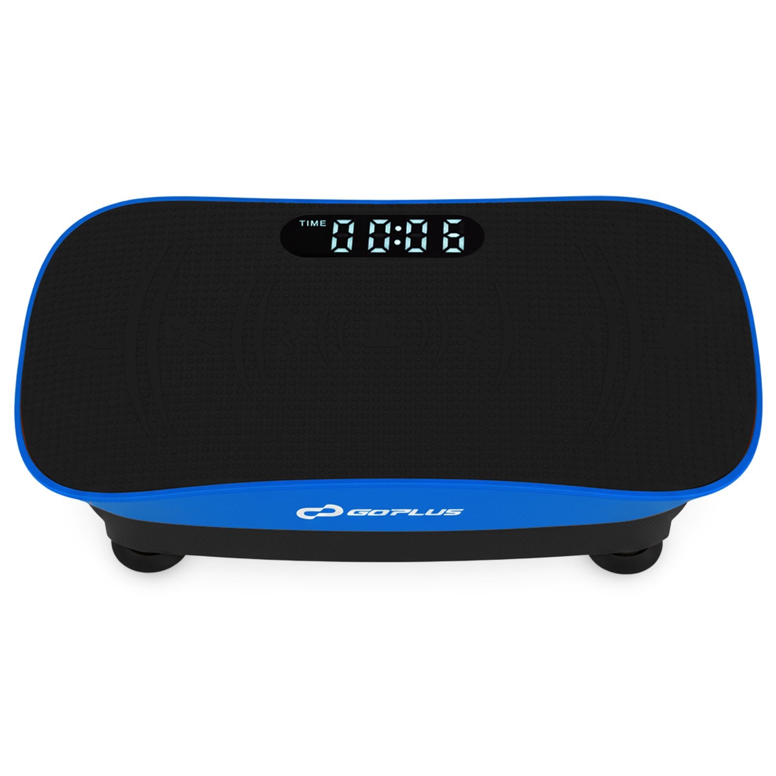 Vibration Plate Exercise Machine for Lymphatic Drainage and Weight Loss with 10 Speed Intensities, Navy Vibration Exercise Machines Navy at Gallery Canada