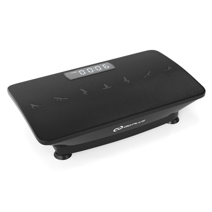 Vibration Plate Exercise Machine with Gravity Sensor for Home, Black Vibration Exercise Machines Black at Gallery Canada