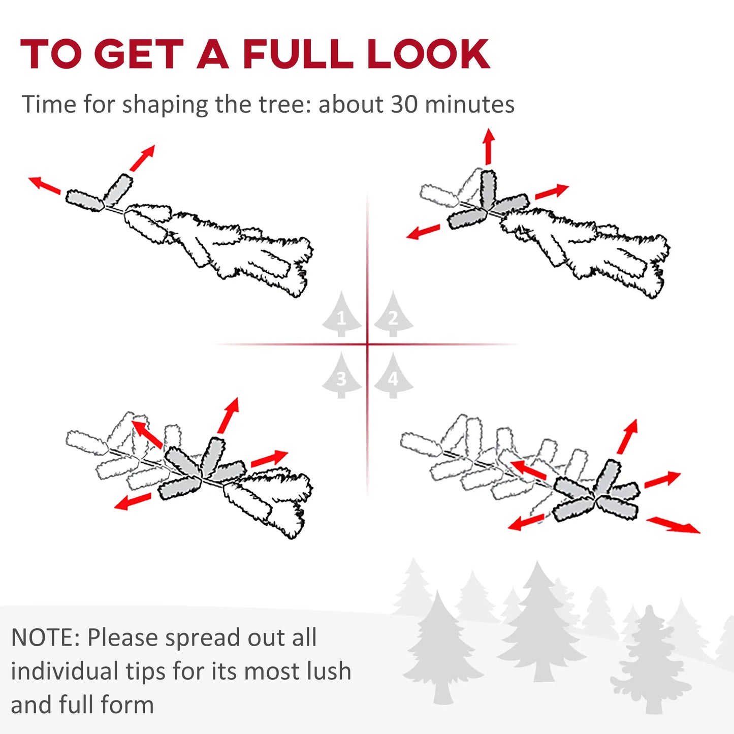 7FT Artificial Pencil Christmas Tree, Realistic Branches, Stable Stand, Black Pencil Christmas Trees at Gallery Canada