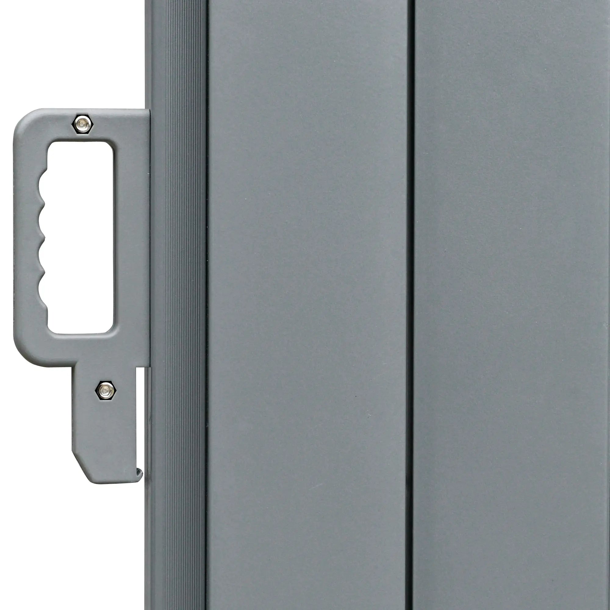 Retractable Double Side Awning, Folding Privacy Screen, Grey Side Awnings at Gallery Canada