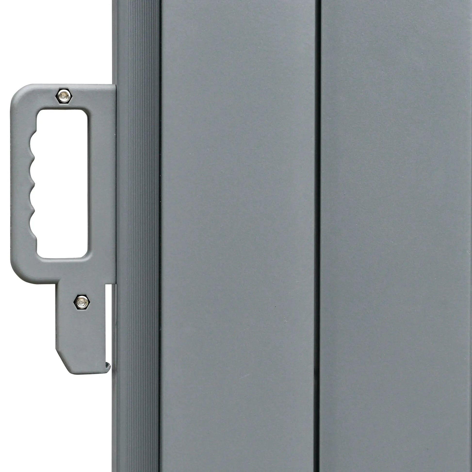 Retractable Double Side Awning, Folding Privacy Screen, Grey Side Awnings at Gallery Canada