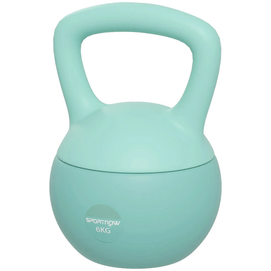 13 lb Soft Kettlebell, Sand Filled Weight w/ Grip Handle, Kettlebell Weight for Full Body Workout, Green Strength Training Equipment Green at Gallery Canada