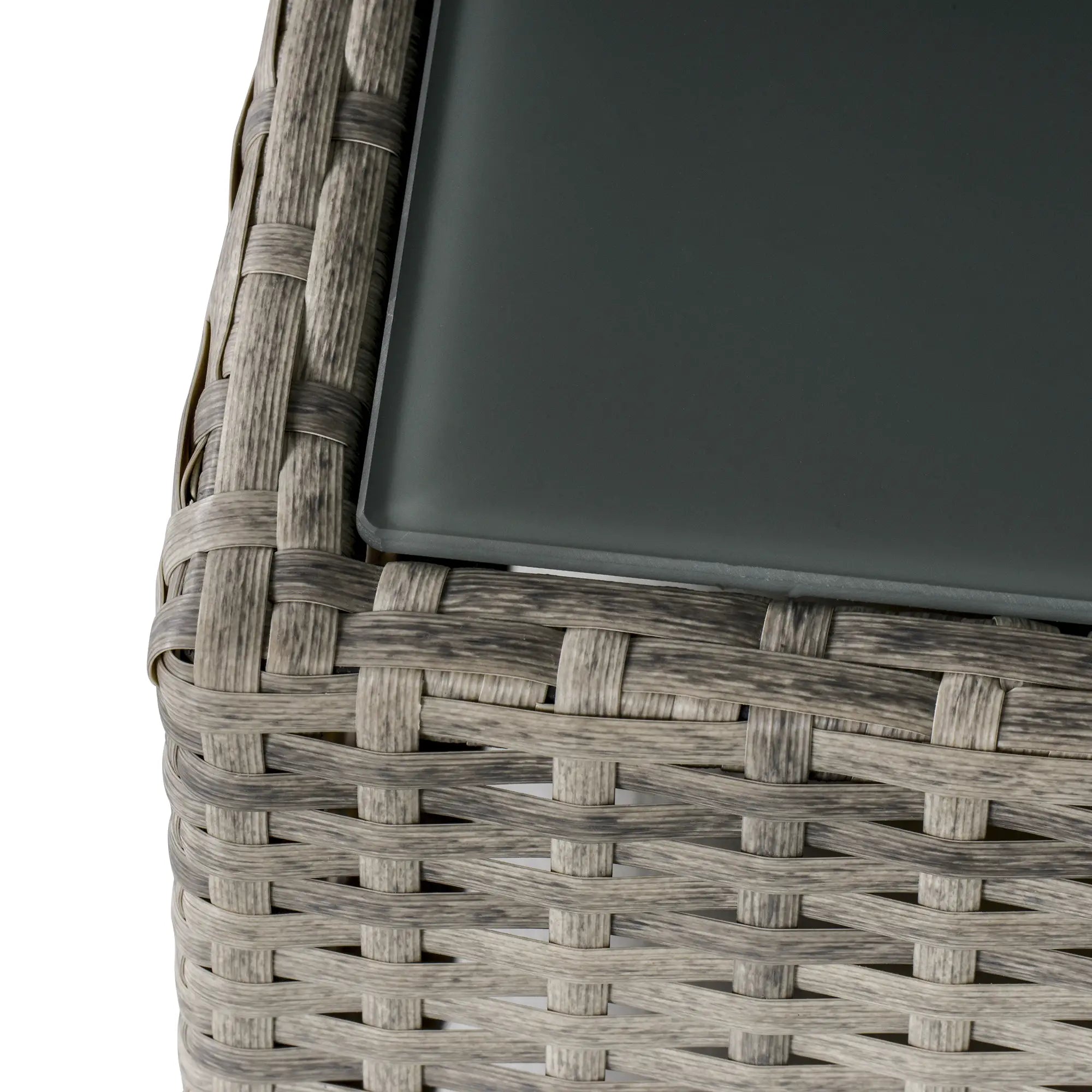 Rattan Garden Coffee Table, 25.6