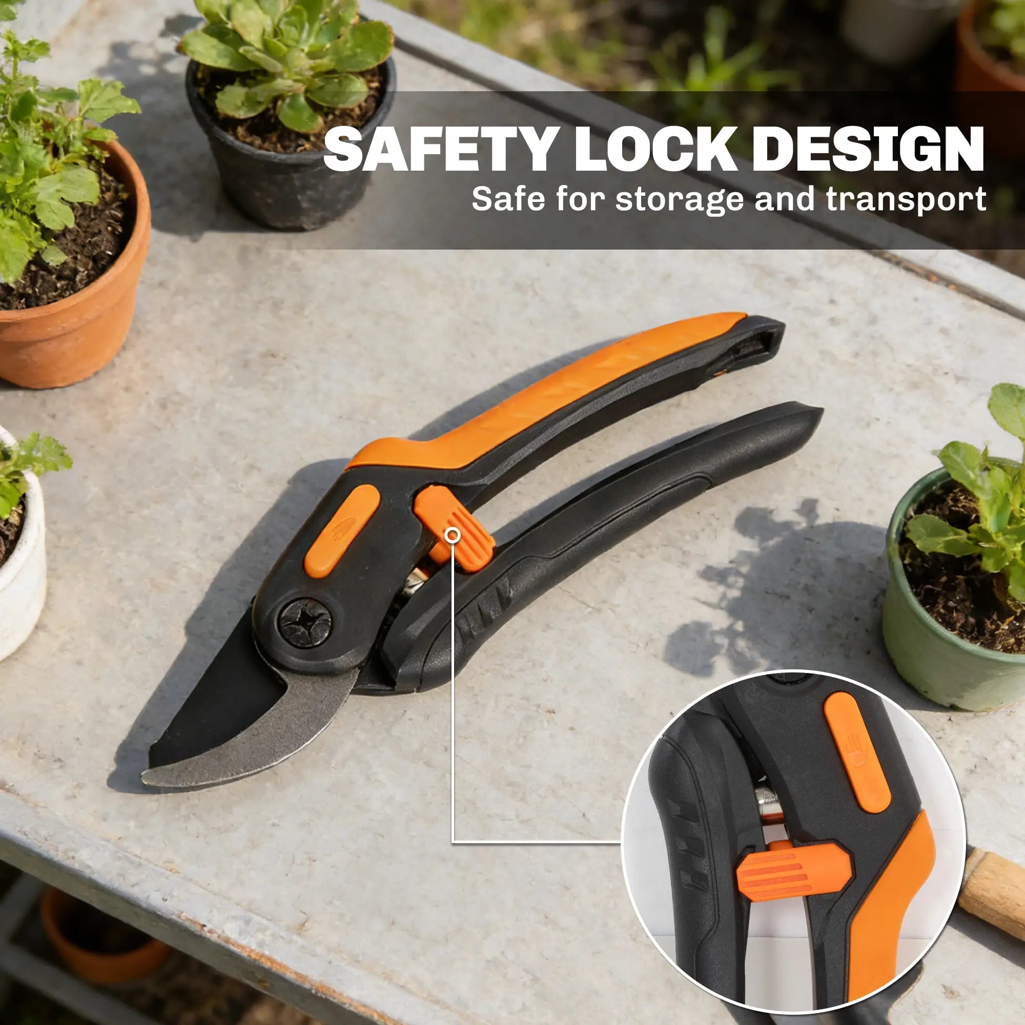 2-In-1 Manual Pole Saw, Hand Pruning Saw, 6.5ft Telescopic Pruner Garden Accessories at Gallery Canada