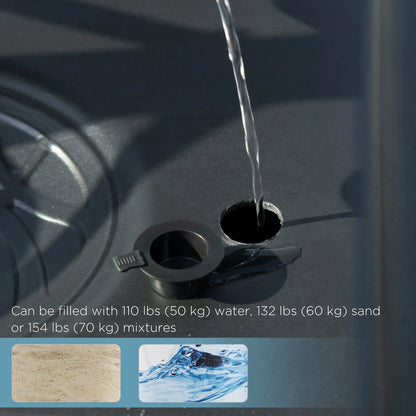 Adjustable Basketball Hoop and Stand with Backboard, Weighted Base, Wheels Basketball at Gallery Canada