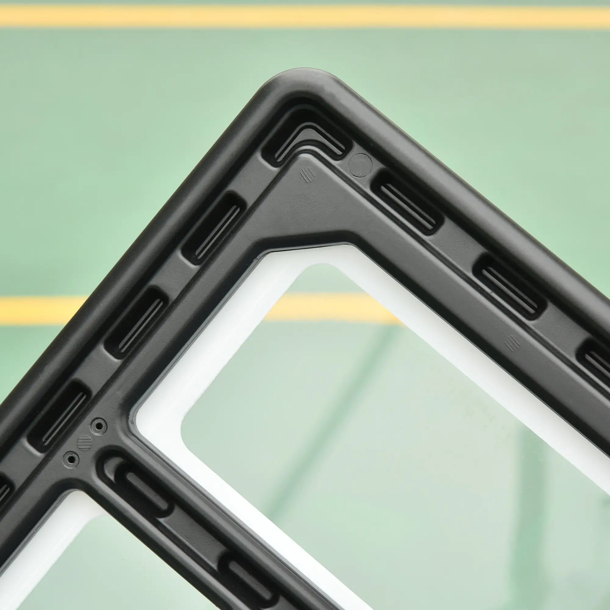 Portable Basketball Hoop Stand with Wheels, Height Adjustable 8FT-10FT, Black Basketball at Gallery Canada