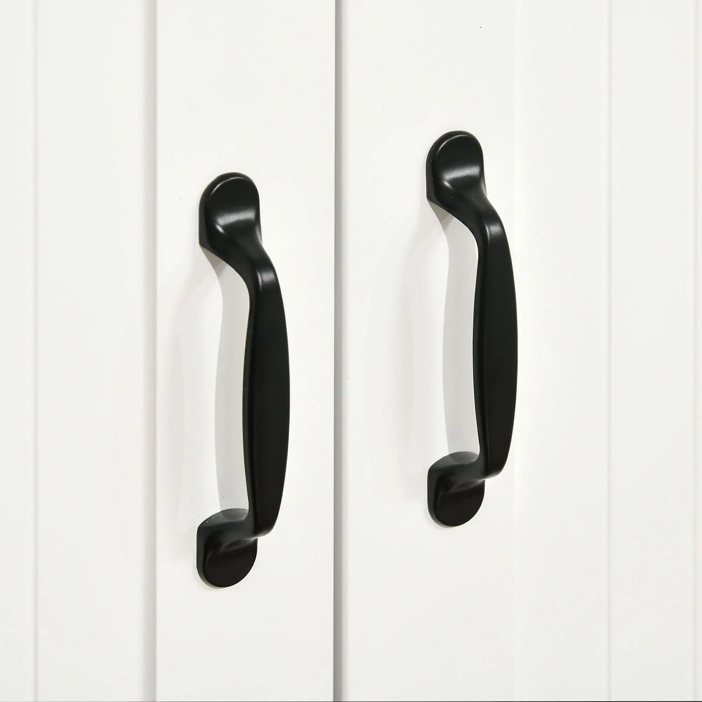 Modern Sideboard Buffet Cabinet, Drawers, Beadboard Door, White Storage Cabinets at Gallery Canada