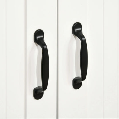 Modern Sideboard Buffet Cabinet, Drawers, Beadboard Door, White Storage Cabinets at Gallery Canada