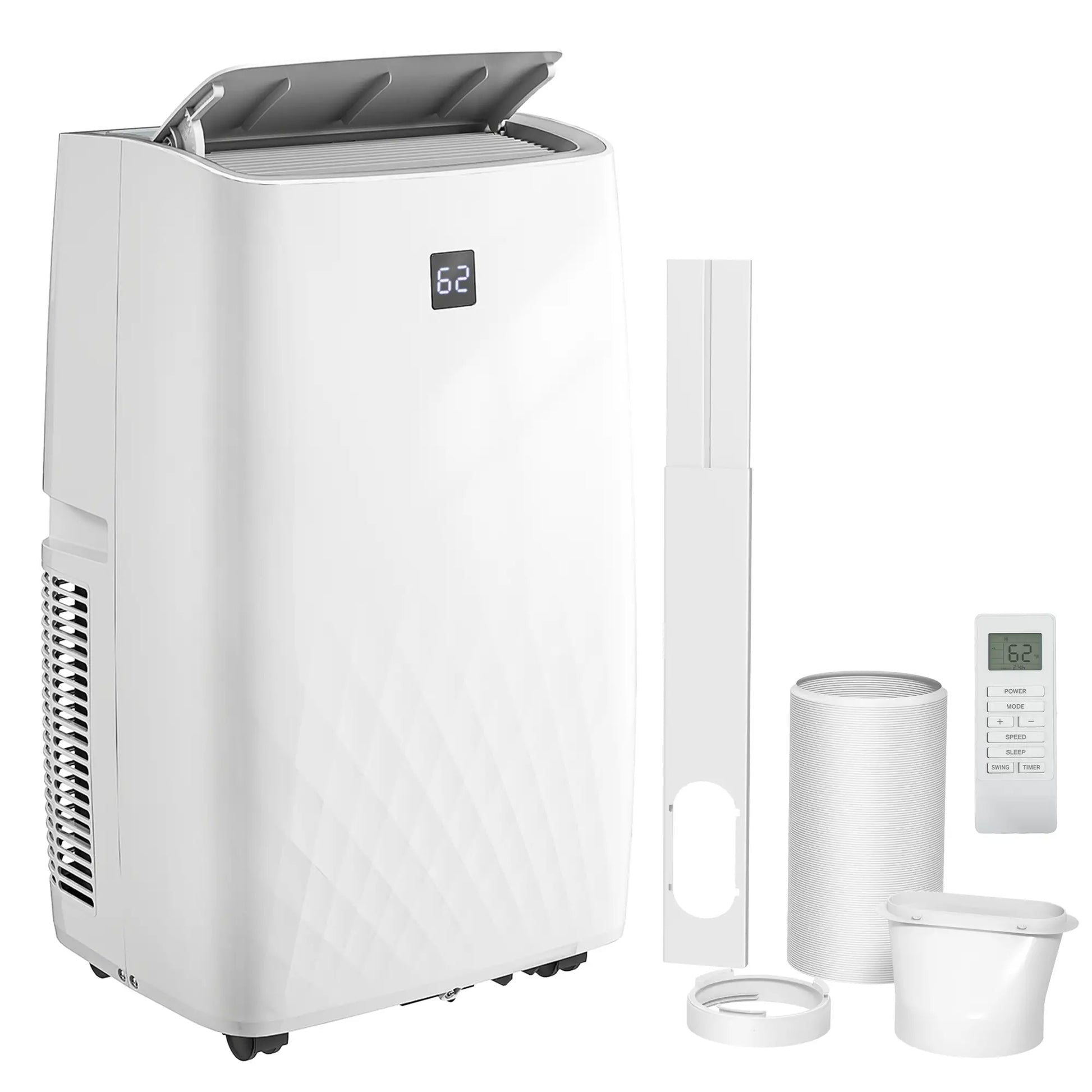 12000 BTU Portable AC, Dehumidifier, Fan, 550 Sq. Ft, 24H Timer, Cool Air Conditioner at Gallery Canada