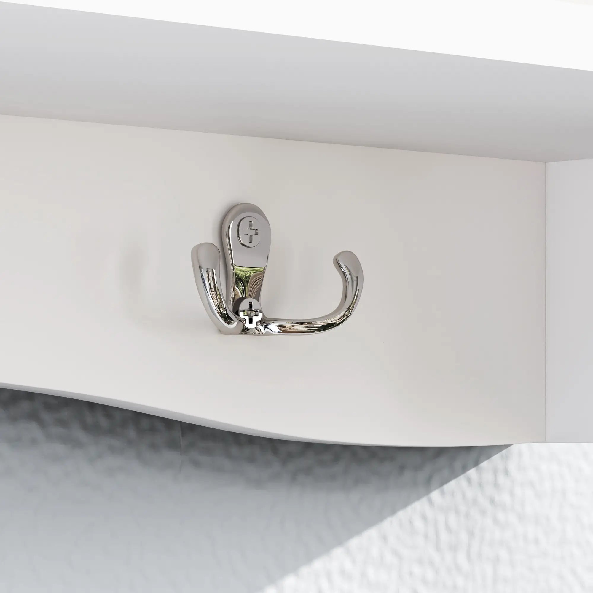 Wall Mount Coat Rack with Shelf, 28