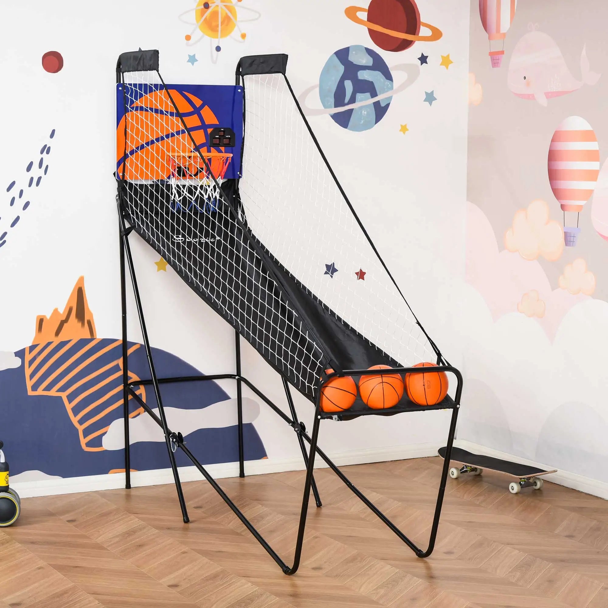 Basketball Hoop Arcade Game with Electronic Score Board, Black Basketball at Gallery Canada