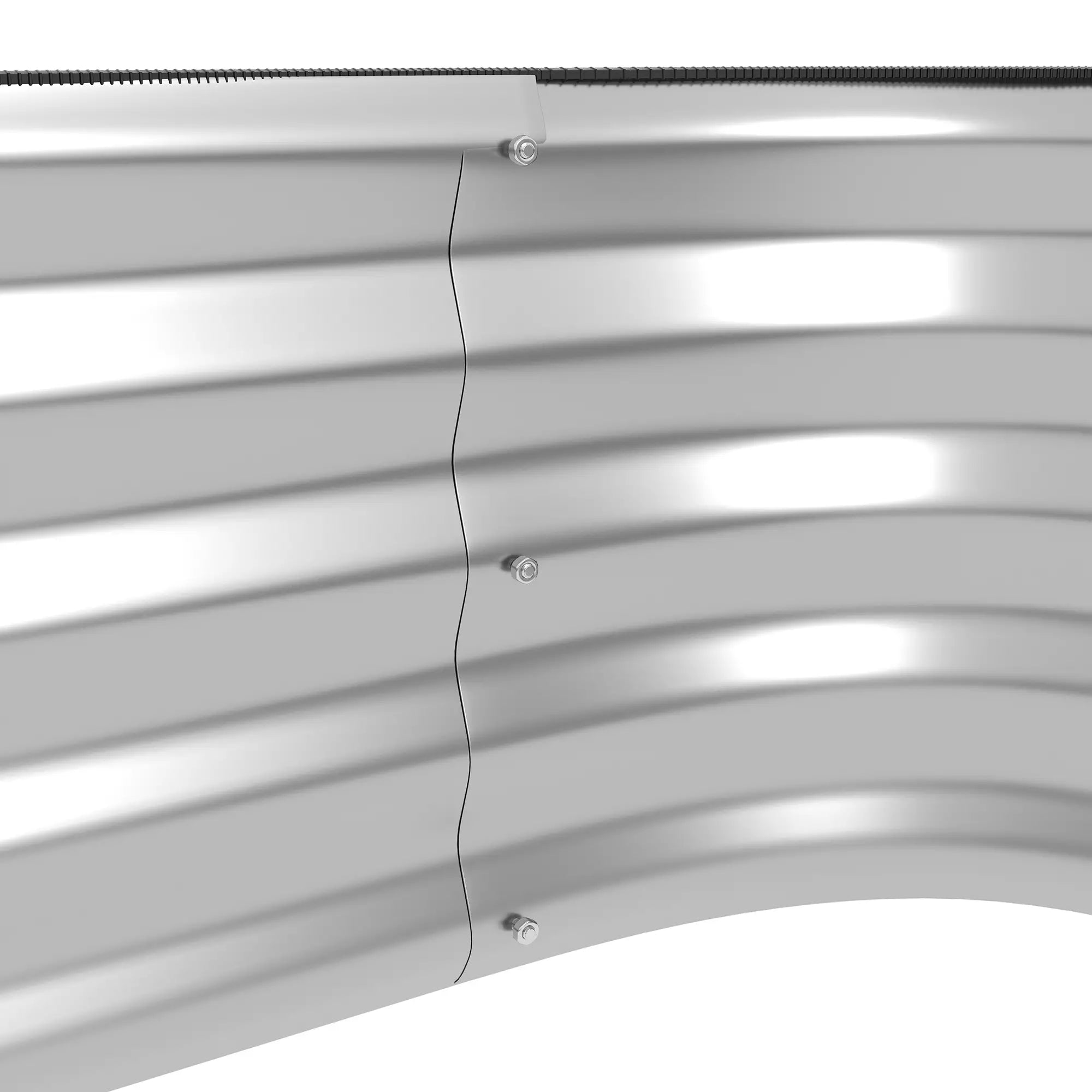 4'x3'x1' Outdoor Raised Garden Bed, 2-Tier Galvanized Planter Box Galvanized Planter Boxes at Gallery Canada