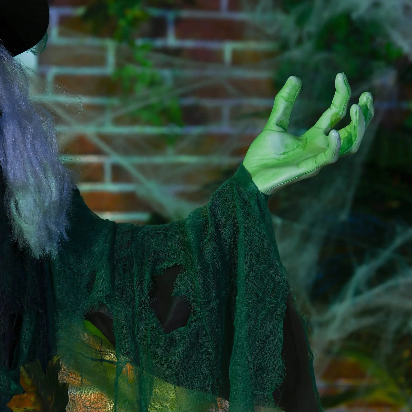 72 Inch Life Size Halloween Witch, Animated Decor with Sound, Motion Activated Halloween Decorations at Gallery Canada