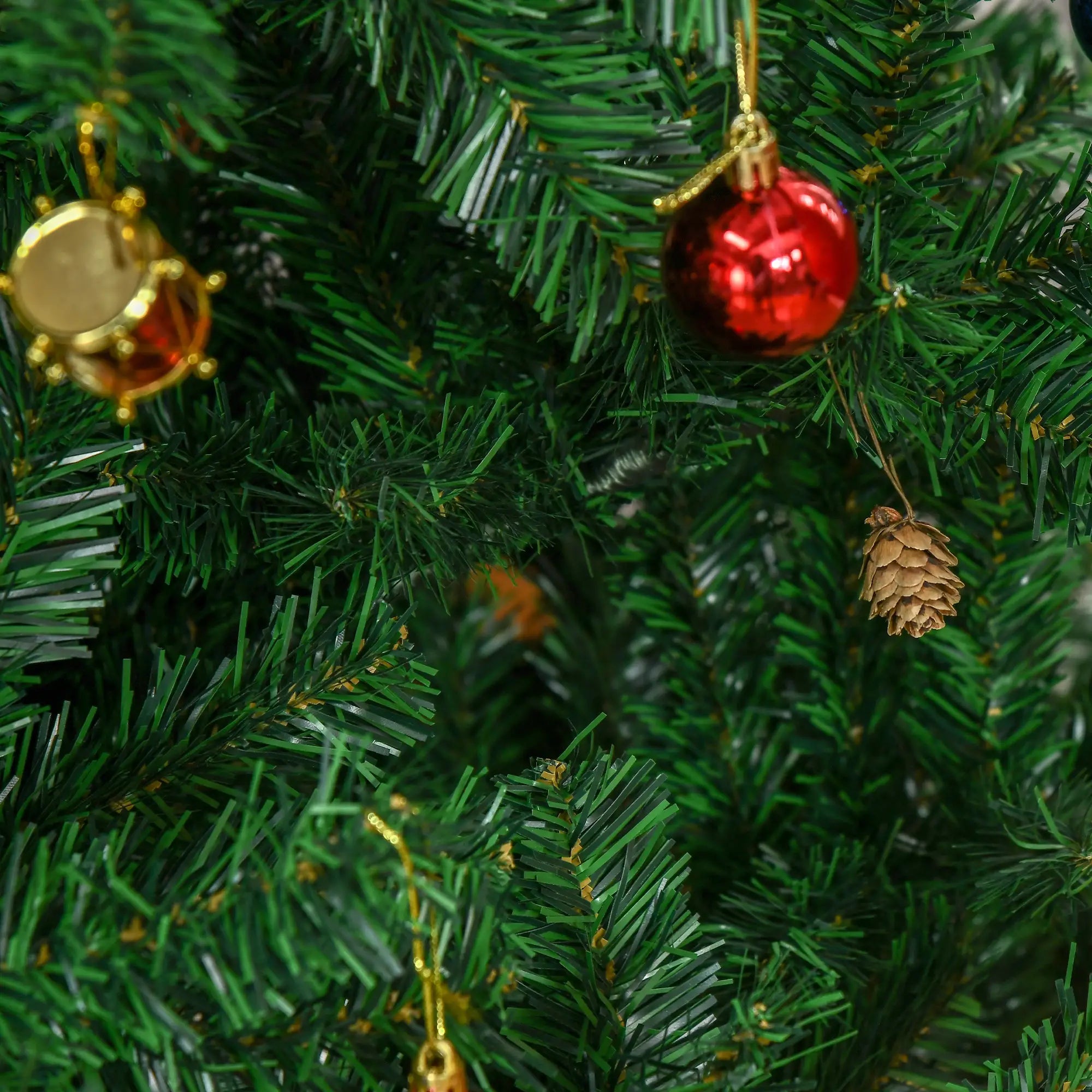 7ft Artificial Christmas Tree, Holiday Party Decoration, Green Artificial Christmas Trees at Gallery Canada