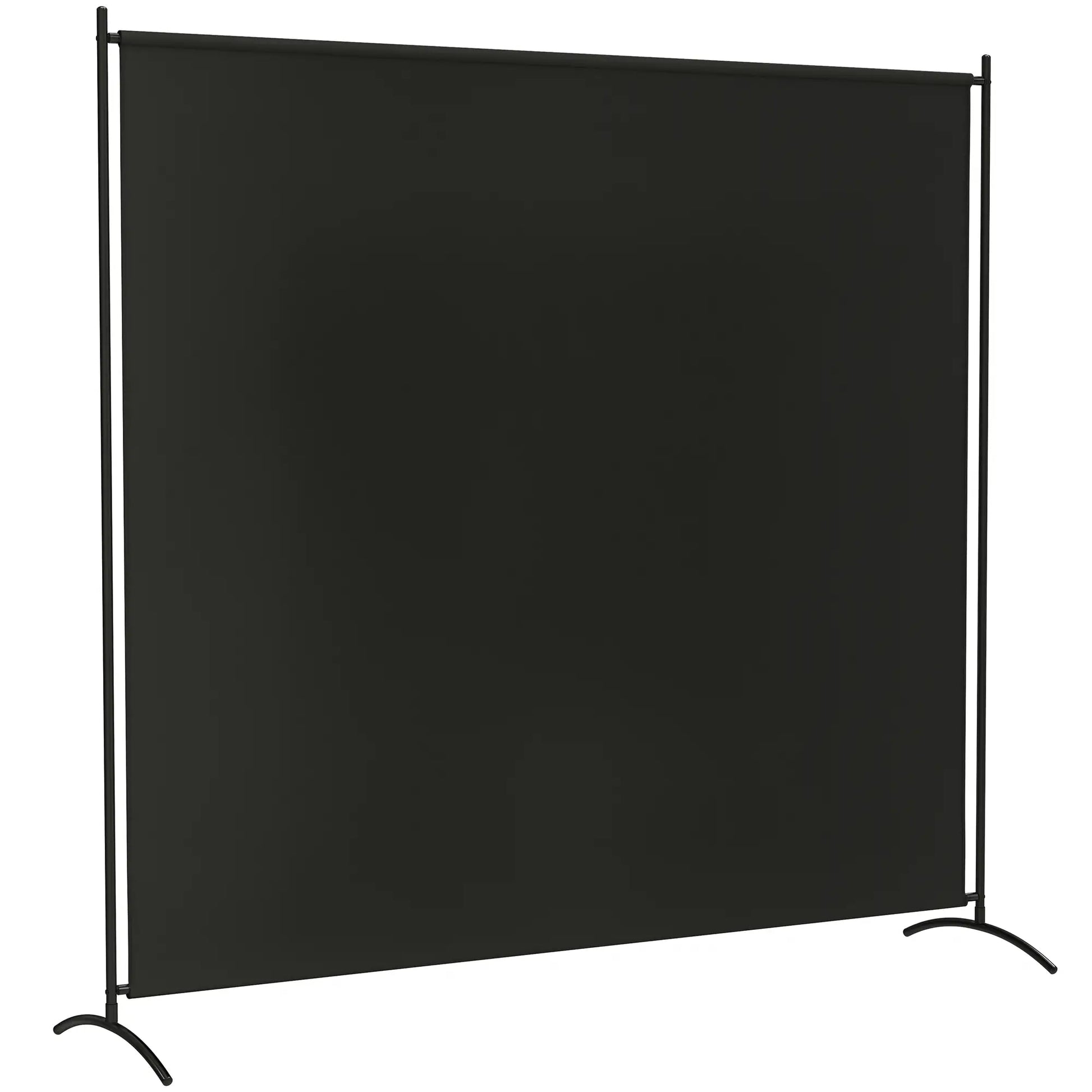 Single Panel Room Divider, UV30+ Privacy Screen, Indoor Outdoor, Black Side Awnings at Gallery Canada