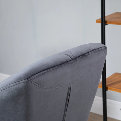 Adjustable Height Fabric Bar Stool Set of 2, Swivel Seat, Grey Bar Stools at Gallery Canada