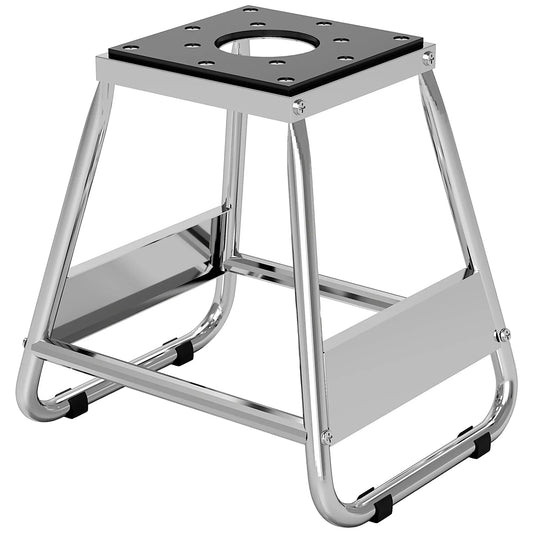 Universal Dirt Bike Stand, 1100 lbs, Detachable, Anti-Skid, Steel, Grey Automotive Grey, Black at Gallery Canada