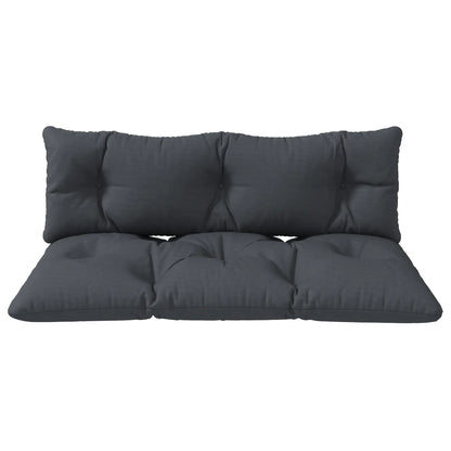 2 Seater 6" Thick Outdoor Seat Cushions With Back Cushion, Dark Grey Patio Chair Cushions at Gallery Canada
