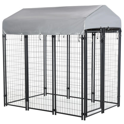Outdoor Dog Kennel, Waterproof UV-Resistant Cover, 6 x 4 x 6 ft Houses, Kennels & Pens at Gallery Canada