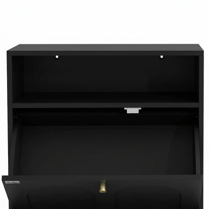 Dog Feeding Station, Food Storage Cabinet, 2 Elevated Bowls, Black Dog Bowls at Gallery Canada