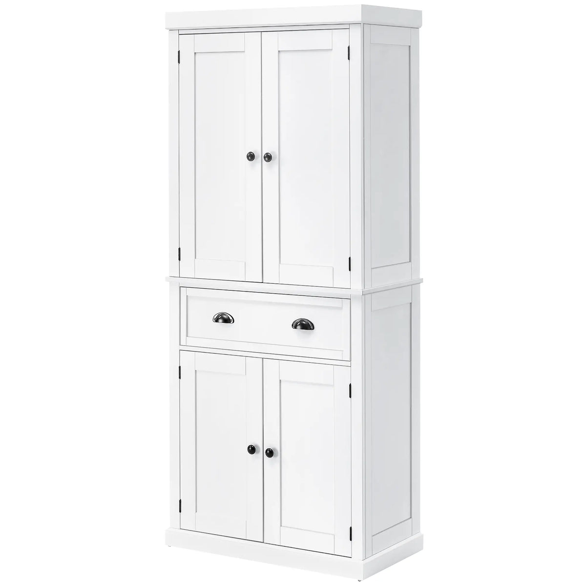 Kitchen Cabinet With 2 Drawers, MDF Board, White Kitchen Pantry Cabinets at Gallery Canada