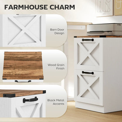 2 Drawer File Cabinet, Silent Slides, Letter/A4, White Office Cabinets & Cupboards at Gallery Canada