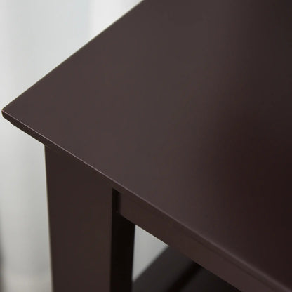 Modern Kitchen Buffet Cabinet, Drawer, 12-Bottle Wine Rack, Espresso Bar Cabinets at Gallery Canada