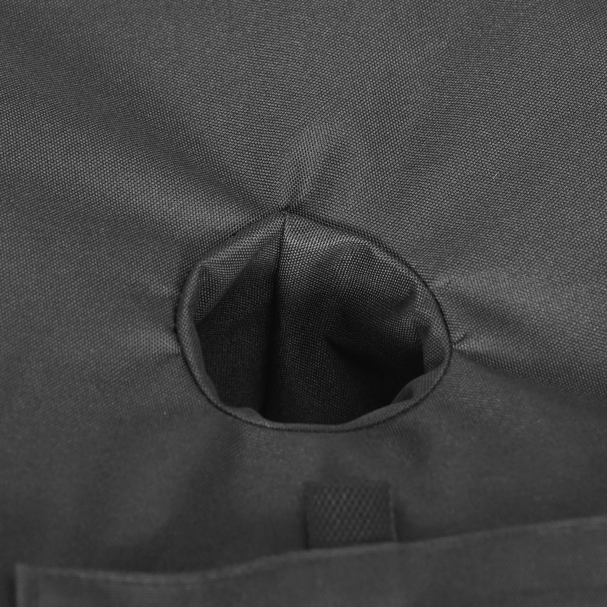 19" Round Patio Umbrella Base, Sand Bag, Weather Resistant, 88lbs, Black Umbrella Bases at Gallery Canada