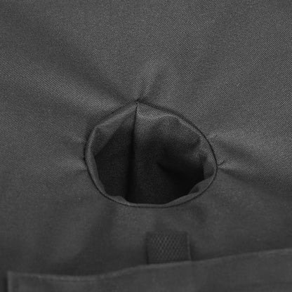 19" Round Patio Umbrella Base, Sand Bag, Weather Resistant, 88lbs, Black Umbrella Bases at Gallery Canada