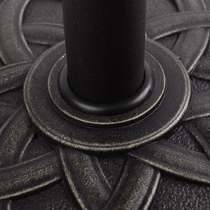 42 lbs 22" Bronze Resin Round Umbrella Base, Patio Stand, Bronze Umbrella Bases at Gallery Canada