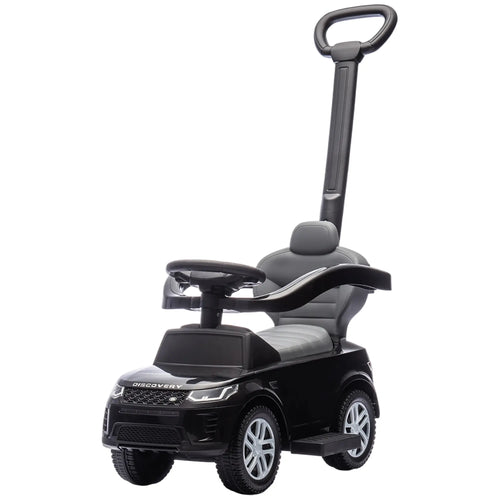 Land Rover Discovery 2-in-1 Ride On Push Car, Black