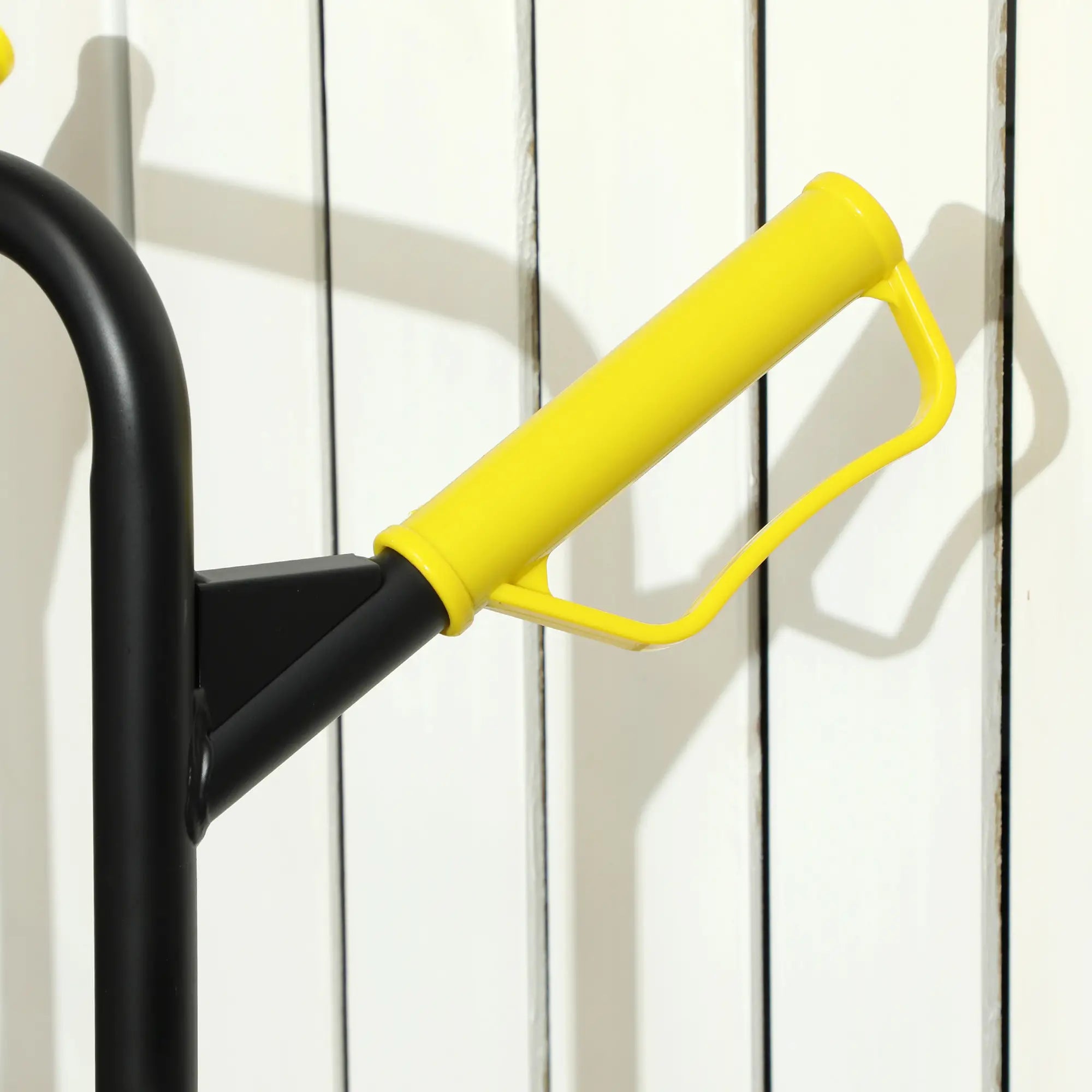 6-Wheels Stair Climber Cart, Foldable Steel, 264lbs Capacity, Yellow Folding Hand Trucks at Gallery Canada