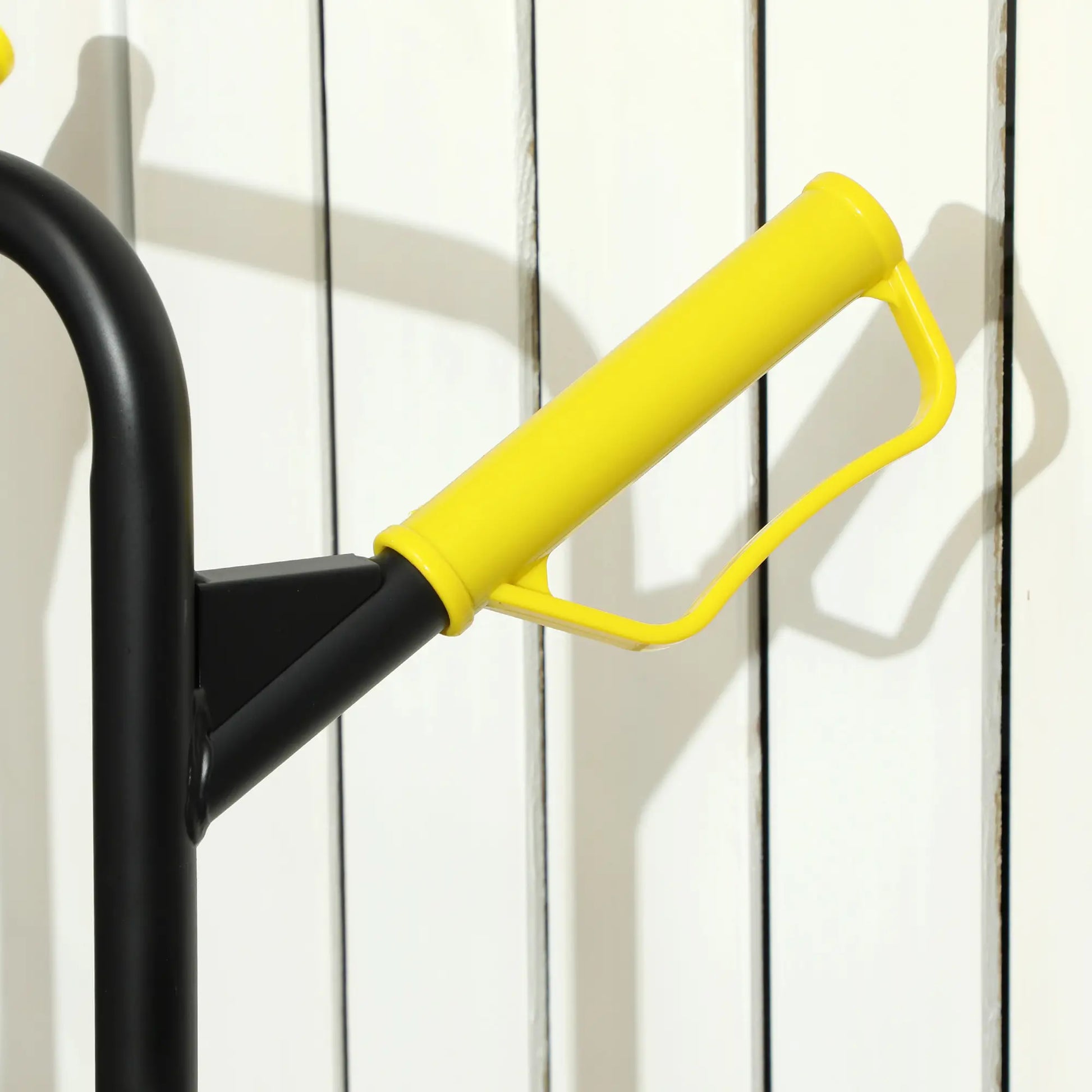 6-Wheels Stair Climber Cart, Foldable Steel, 264lbs Capacity, Yellow Folding Hand Trucks at Gallery Canada