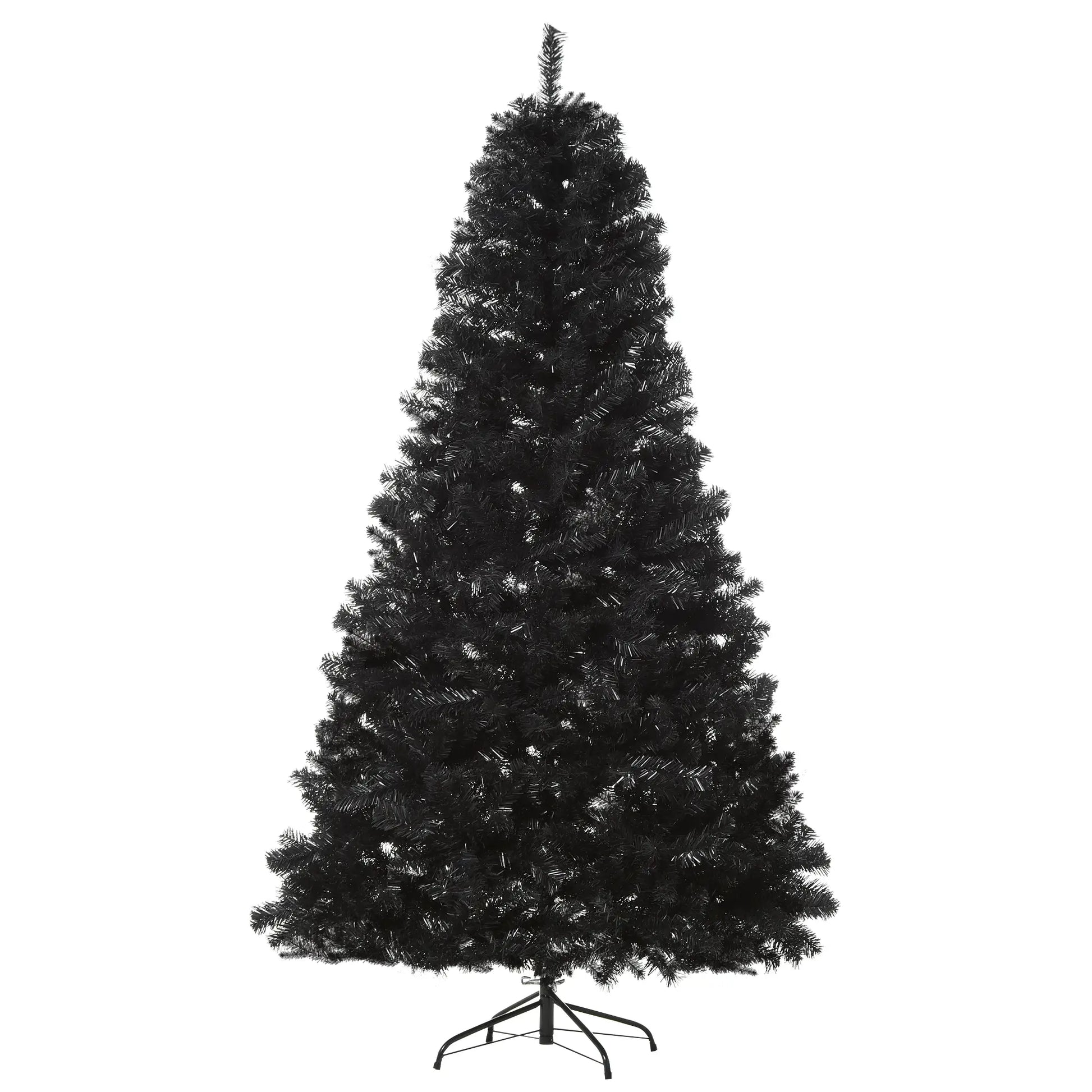 7ft Artificial Christmas Tree, Indoor Holiday Decoration, Black Artificial Christmas Trees at Gallery Canada